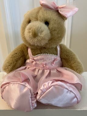 Build a Bear sitting ballerina